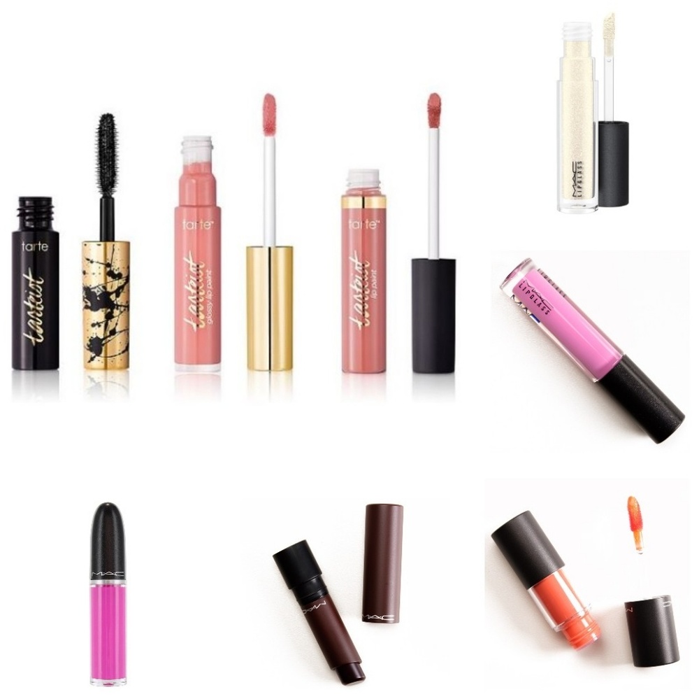 Mac, Tarte variety lipsticks